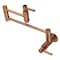 Kingston Brass KS810DLAC Concord Wall Mount Pot Filler Kitchen Faucet, Antique Copper KS810DLAC - alternate 1